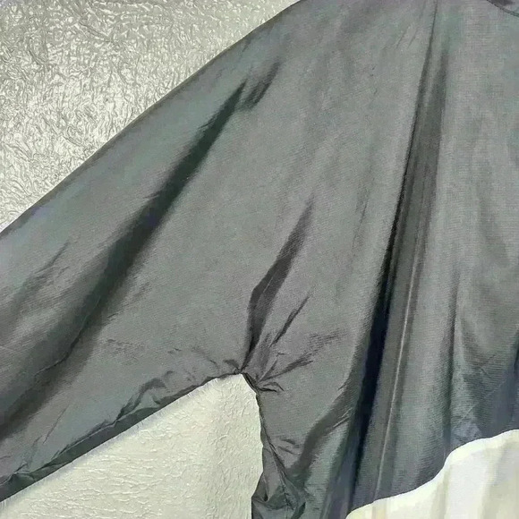 MARUCCI Retro Style 90s Zip Up Black White Baseball Windbreaker Men Small - Picture 11 of 12